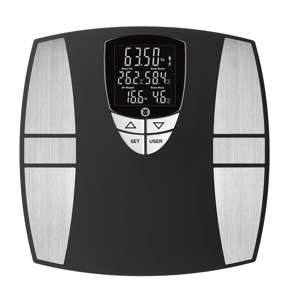 Bluetooth Weight Scale Gray - Weight Watchers